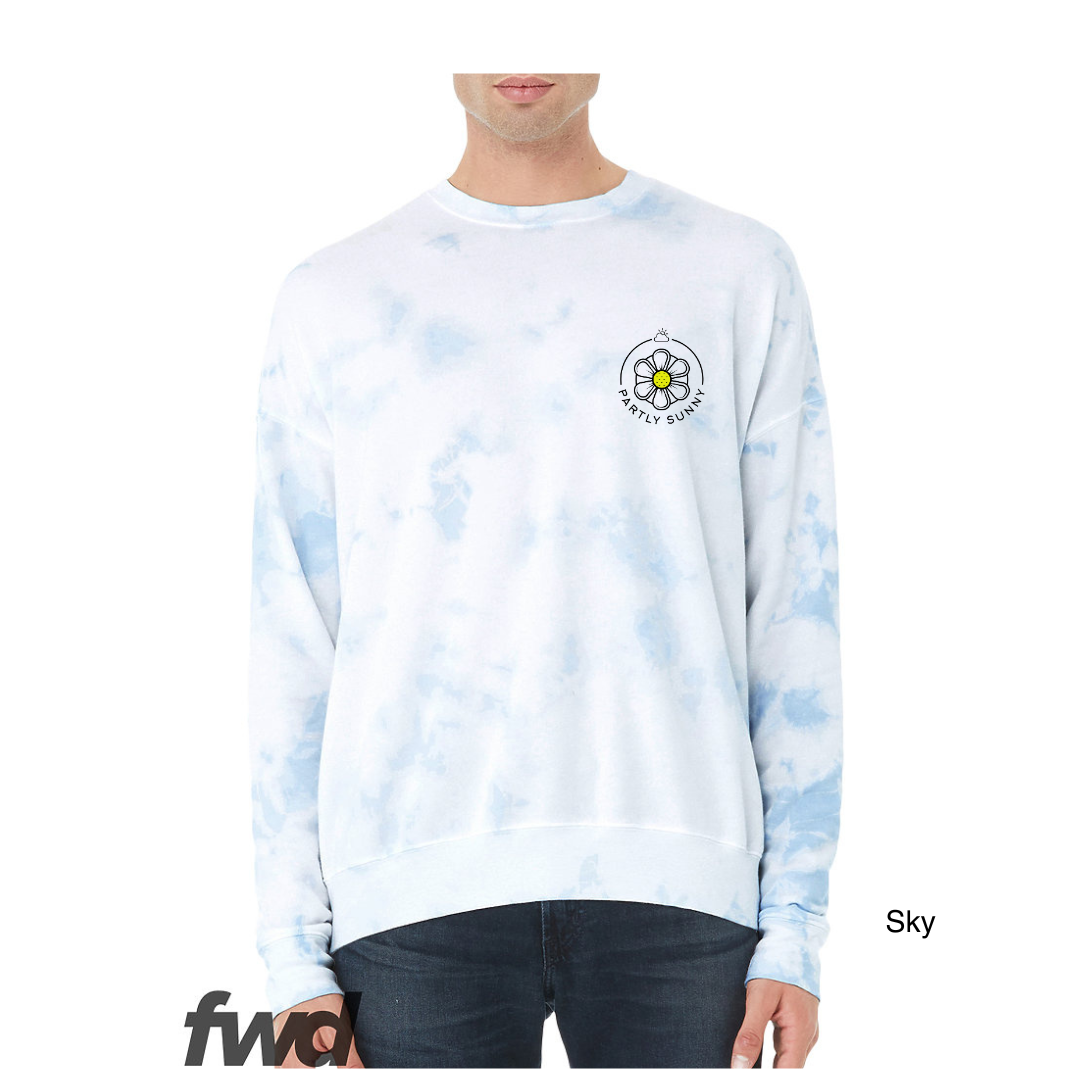 Alien Sweatshirt - Crystal Tie Dye Design For Unique Style